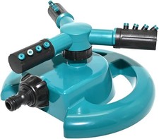 360° Garden Lawn Sprinkler Rotating Automatic Watering System for Grass Plants