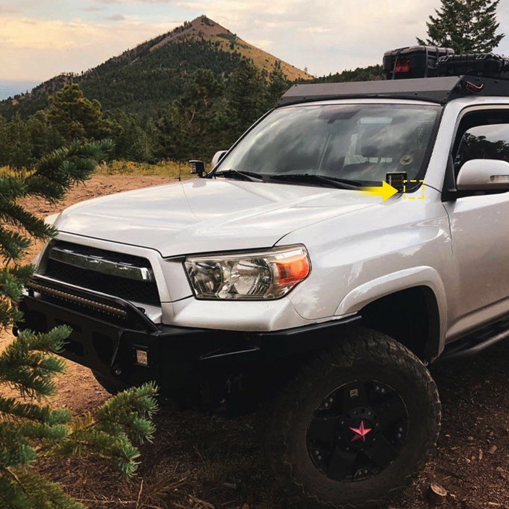 Fits For 2010-2023 Toyota 4Runner Left Driver Side Windshield Wiper Cowl End