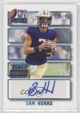 2021 Leaf Pro Set Power Platinum Spectrum Foil 35/99 Sam Huard #PP-SH1 Auto 0qi3