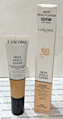LANCOME SKINS FEELS GOOD Hydrating Skin Tint Healthy Glow 025W SOFT BEIGE  08/26
