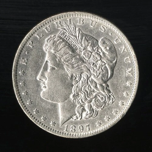 US Coin 1897 O Morgan Silver Dollar AU NO RESERVE!