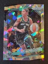Natasha Cloud | 2025 Panini Prizm WNBA | #56 | Silver Cracked Ice Prizm | New Yo