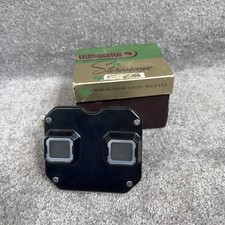 1950s Sawyers View Master Stereoscope 3D Black Bakelite w/ Original Box Vtg