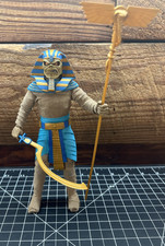 Modellino Neca Pharoah Eddie Powerslave e accessori senza scatola Iron Maiden