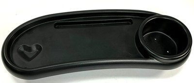 Stroller Snack Tray Cup Holder Attachment Black