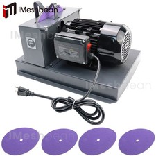 750W 1HP Lawn Mower Blade Sharpener With 9-inch 60-grit Ceramic Grinding Wheel