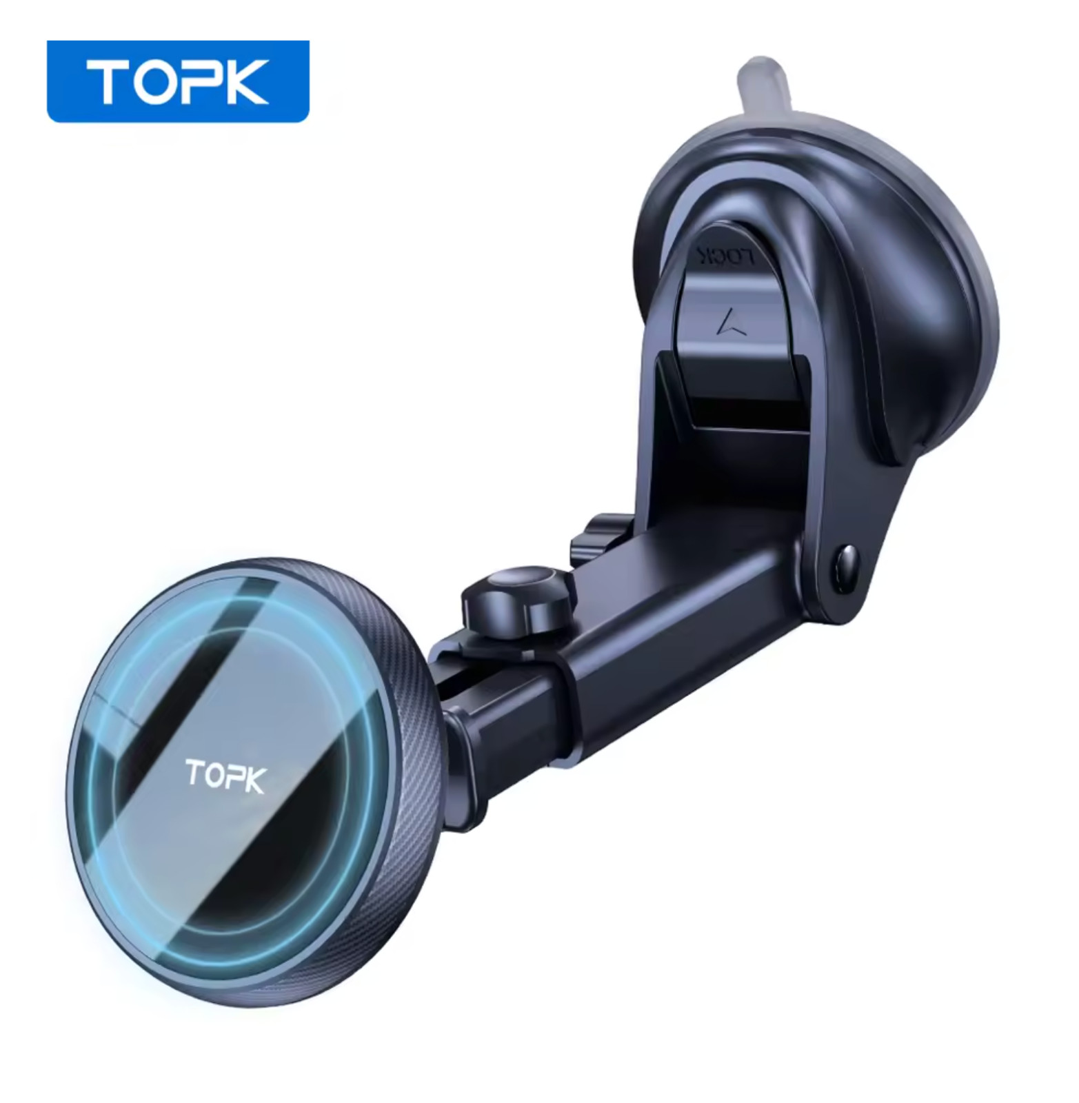 TOPK Magnetic Car Phone Holder Mount,Powerful Magnetism Support Single-Hand Oper