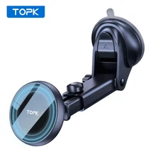 TOPK Magnetic Car Phone Holder Mount,Powerful Magnetism Support Single-Hand Oper