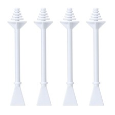 60 Pcs Nose Wax Sticks, Painless Hair Wax Applicator with Disposable Spatulas...