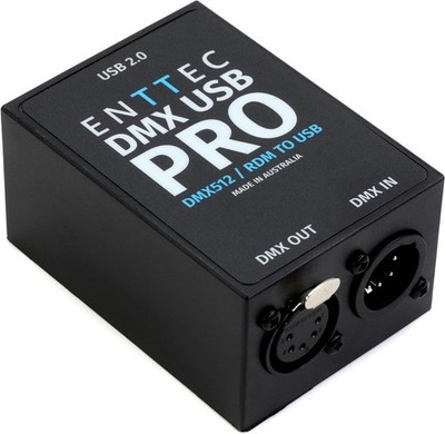 ENTTEC DMX USB Pro 512-channel USB DMX Interface (3-pack) Bundle