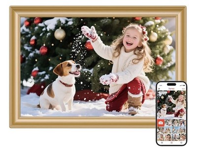 Electronic Photo Frame 10.1'' WiFi 32GB IPS Touchscreen Display