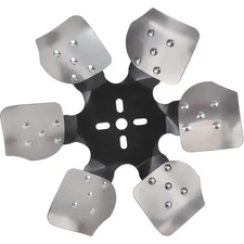 Derale Performance; 13" Rigid Race Fan; Aluminum 6-Blade with Steel Hub;