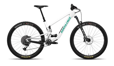 2024 Santa Cruz Tallboy C S-Kit White Medium Carbon Mountain