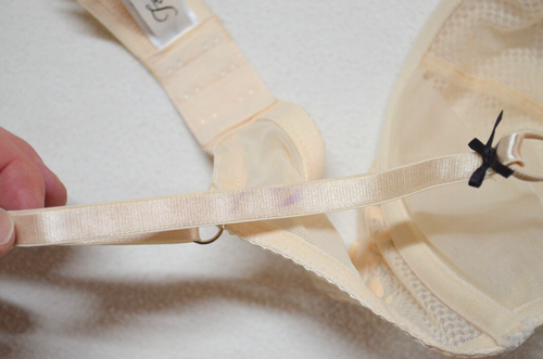 Fayreform Women's Cream/Beige Lace Underwire Balconette Bra Size AUS/NZ 10E - Picture 12 of 22