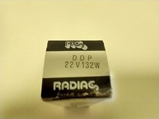 Radiac DDP 22v-132W Tungsten Halogen Lamp Vintage Projection Bulb 7/25/24 W