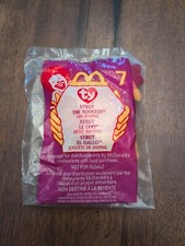McDonald  s TY Teenie Beanie Baby 7 Strut the Rooster 1999 Happy Meal Toy