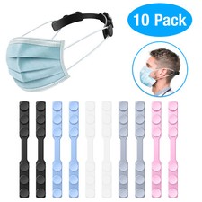 10PCS Face Mask Extender Ear Hook Ear Strap Extension Mask Clip Saver Adjustable
