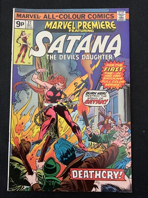 Satana Marvel Premiere #27. Marvel Comics. Dec 1975
