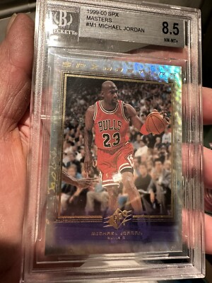 1999-00 Upper Deck SPX MASTERS #M1 MICHAEL JORDAN (the GOAT 
