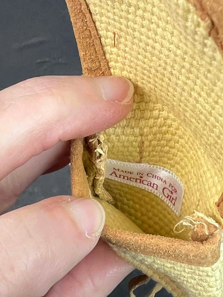 American Girl Kaya Meet Accessories Pouch/Purse Quill Necklace~NoBelt~Indian 18" - Image 4 of 4