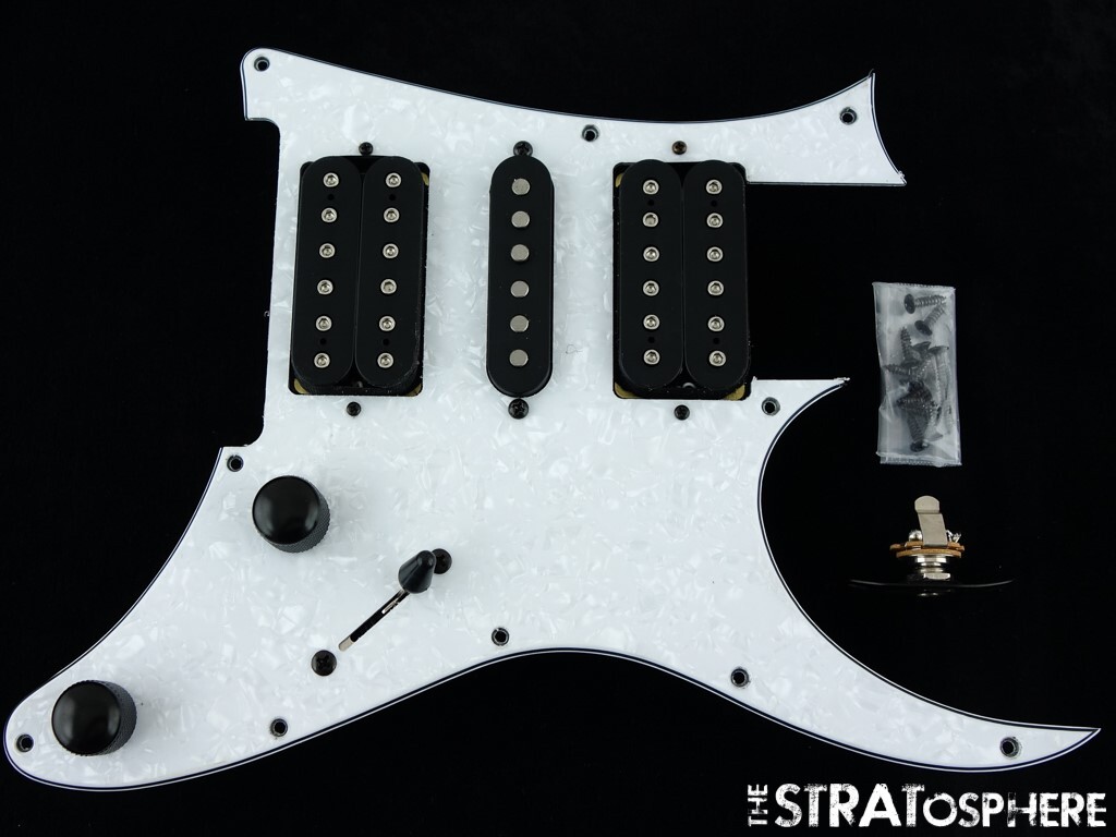 Ibanez RG450DXB HSH LOADED PICKGUARD Quantum Pearloid Guitar Parts