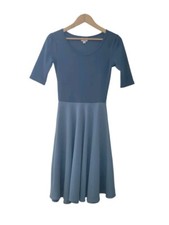 LuLaRoe Two Tone Blue Nicole Dress Size XS