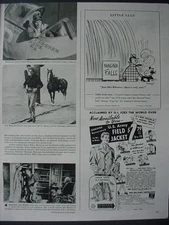 1947 Little Lulu Niagara Falls Kleenex Tissues Vintage Print Ad 12576