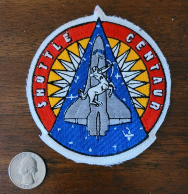 RARE SPACE SHUTTLE Original PATCH NASA CANCELED SHUTTLE CENTAUR | eBay
