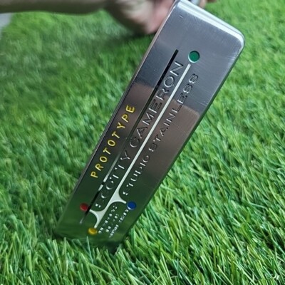 Scotty Cameron Studio Stainless Prototype Putter 35 Zoll Center Shaft *RAR*