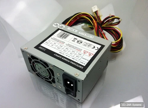 550 Watt SFX Mini Netzteil SUPERPOWER SPS-550SPB.R1, 12,5x10x6,5cm, 550W, NEUW.