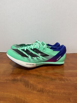 Size 4 - adidas Adizero Prime SP 2.0 Pulse Mint Lucid Blue for