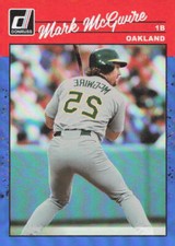 2023 Donruss Baseball Mark McGwire #264    Holo Blue Reverse Variation