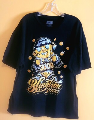 Blingtron 3000 Hearthstone Goblins vs Gnomes T-Shirt 2XL New Black Free Shipping