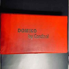 Cardinal Marblelike Dominoes Puremco Vintage Double Nine New Old Stock