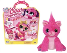 Little Live Pets Scruff-a-Luvs Sew Surprise Fashion Plush- Rescue+ Reveal- Pink