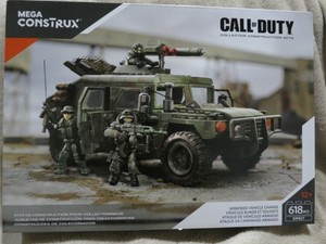 Mega Bloks Mega Construx Call of Duty Armored Vehicle Charge DPV57 Hummer Humvee | eBay