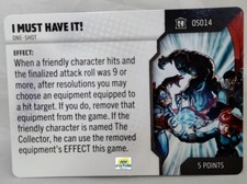 HEROCLIX Collector's Trove os014 I MUST HAVE IT ONE SHOT