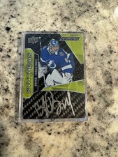 2019-20 2019 UPPER DECK ENGRAINED SYNTHESIS ANDREI VASILEVSKIY #SA-AV AUTO MINT!