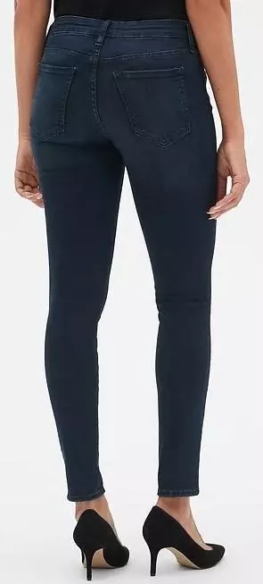 NWT Womens GAP Denim Legging Jeans Mid Rise Dark Indigo Jeggings Sculpted  *F2