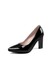 thumbnail 9 - Women High Heels Patent Leather Pointed Toe Pumps OL Office Casual Shoes Slip On