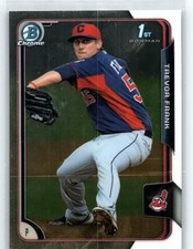 2015 Bowman Chrome Prospects #BCP129 Trevor Frank NM-MT Indians ID:3924
