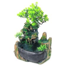Fontana da tavolo decorazione interno dondolo scrivania montagna cascata ornamento