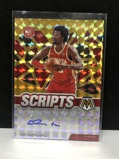 2020-21 Mosaic Solomon Hill Orange Prizm Scripts Auto Autograph #SC-SHL K103