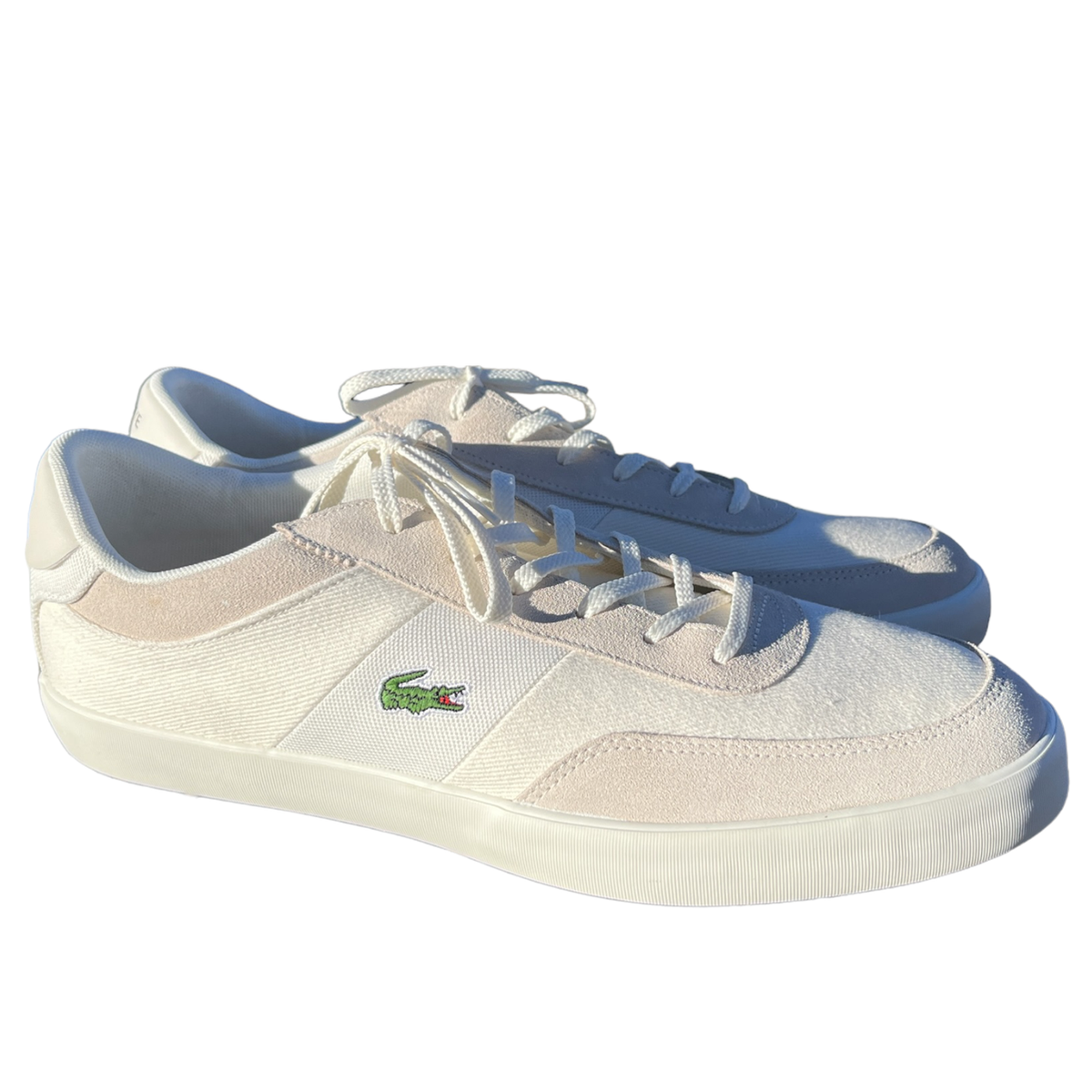 Lacoste Court-Master 220 1 CMA Mens Beige Canvas Lifestyle  display picture 3