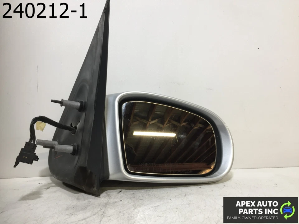 Espejo retrovisor puerta lateral derecho pasajero Mercedes ML500 2003 OEM manual plegable plateado Foto 4 de 4