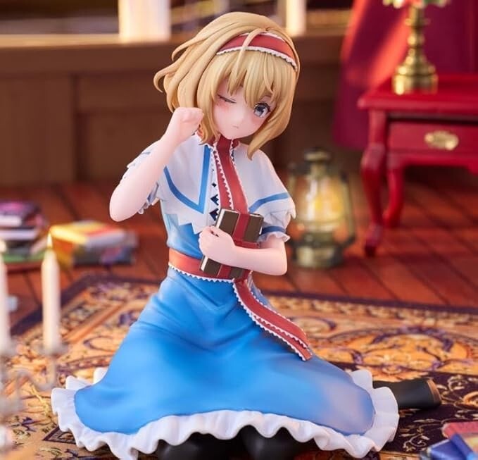 Touhou Project Alice Margatroid Noodle Stopper Figure FuRyu JAPAN