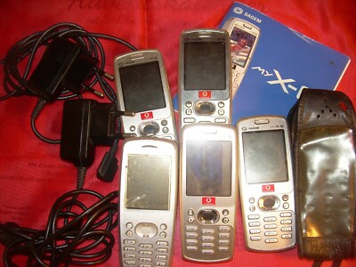 Konvolut bestehend aus  5 X  ''My Sagem´s X-6'' gebraucht und überwiegend defekt.