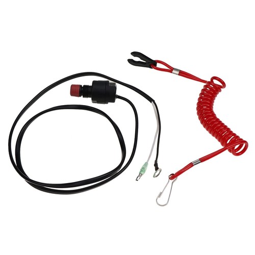 Boat Motor Emergency Stop Switch Yamaha Outboard 6E9-82575 6H4-82575 63V-82575 - Foto 9 di 17