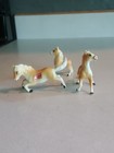 Set Of 3 Vintage Ceramic Horse Figurines Japan Kelvins As Is  — photo 1
