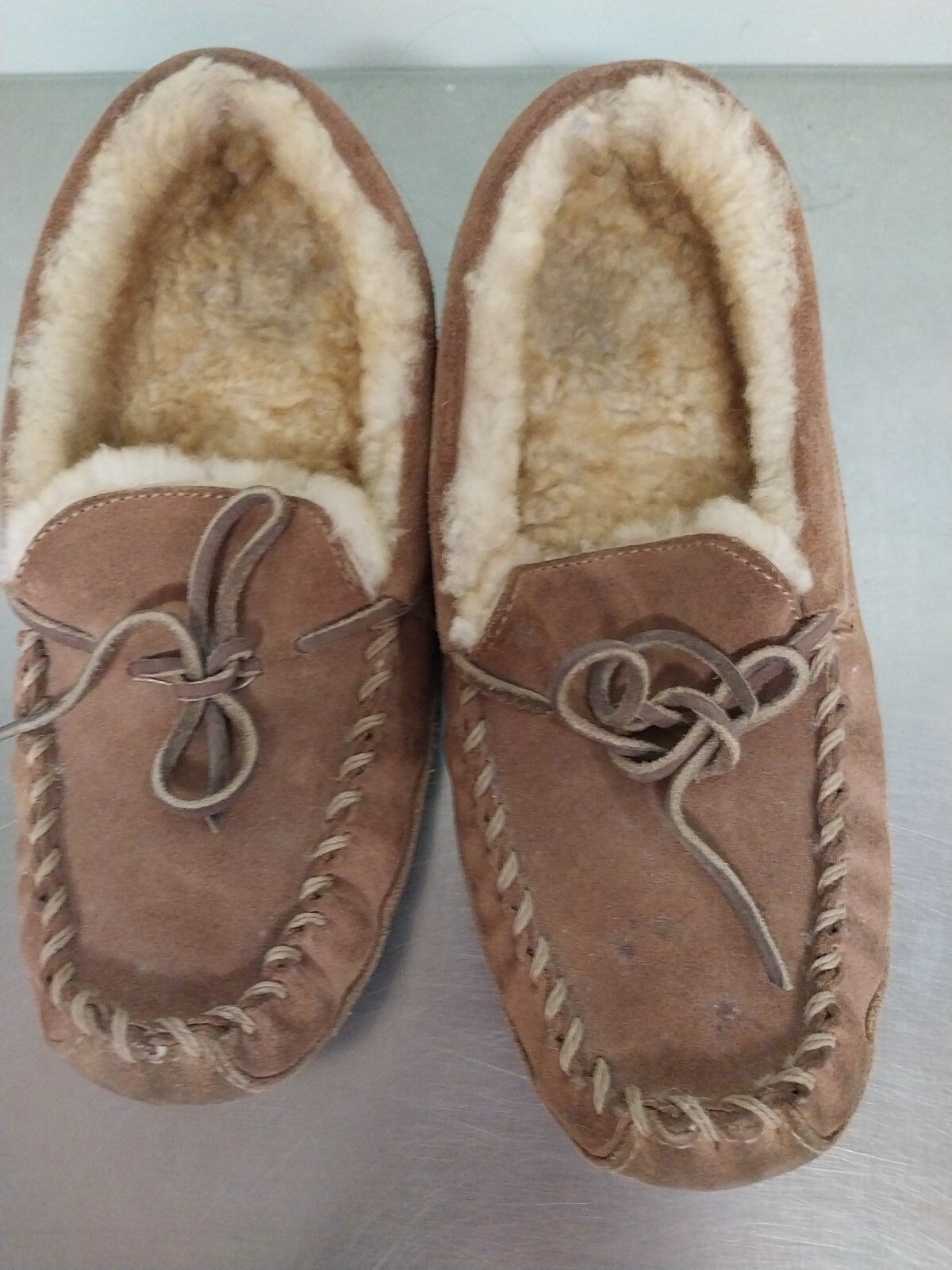 SAOLA L.L. Mocassino in pelle scamosciata Bean Kids Wicked Good taglia 6 suola in pelle scamosciata soffice